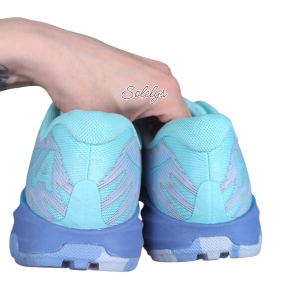 HOKA ONE ONE Torrent 3 Cloudless Comos Blue Purple Trail Running Sneaker Women 8 - Picture 6 of 11